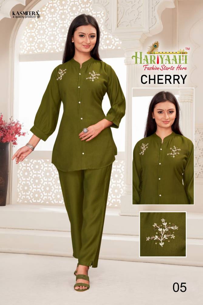 Cherry By Hariyali Ladies Top With Bottom Catalog